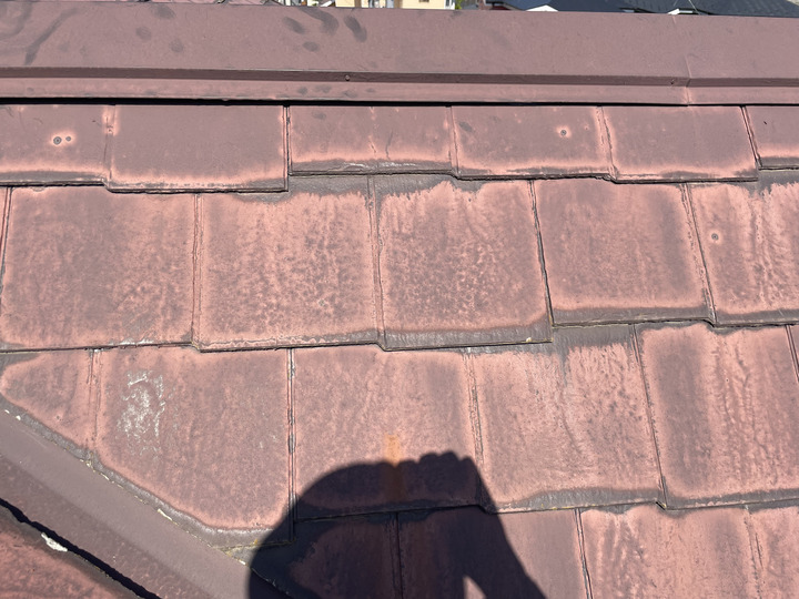 お洒落なデザインのスレート屋根