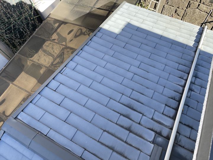 平葺き金属屋根
