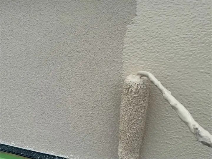 外壁塗装の様子