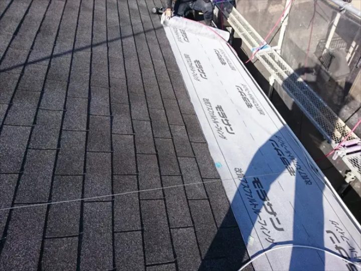 屋根カバー工法によるリフォーム