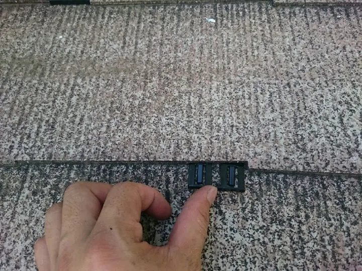 タスペーサーを使用した縁切り