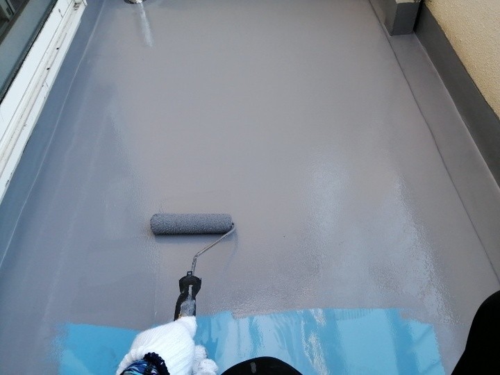 トップコート仕上げ