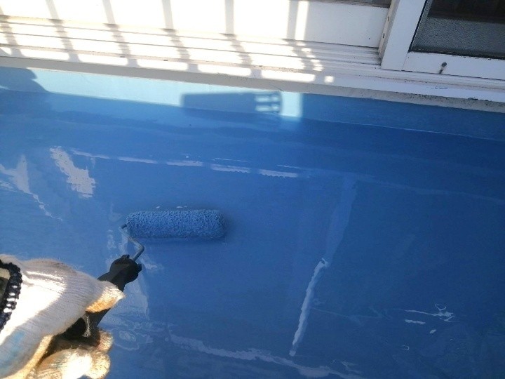 ウレタン施工一層目