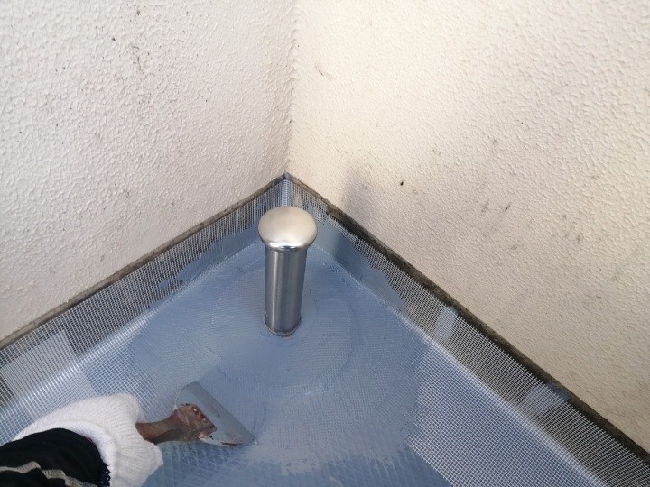 ステンレス製の脱気筒を設置