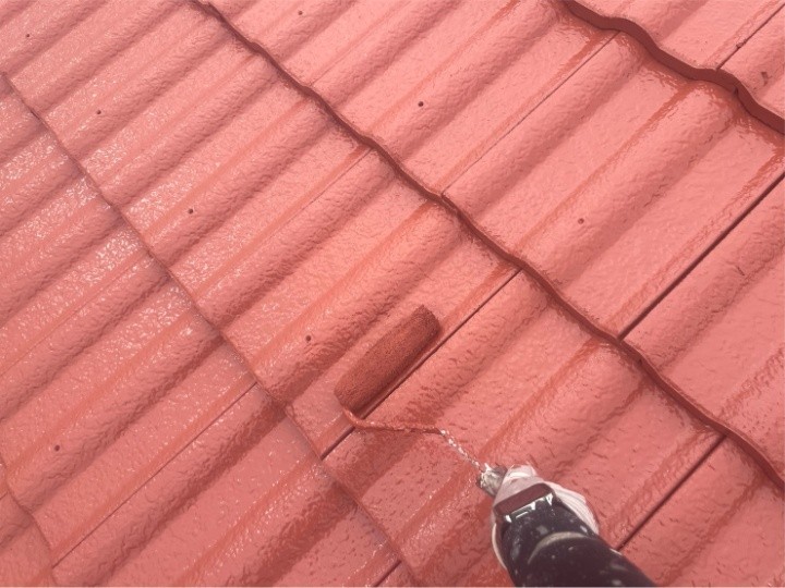 中塗り作業（ファインパーフェクトベスト）