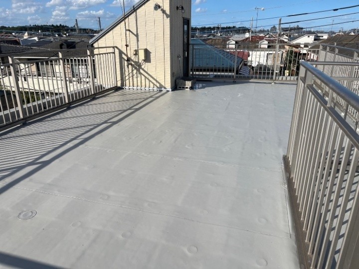 シート防水完了