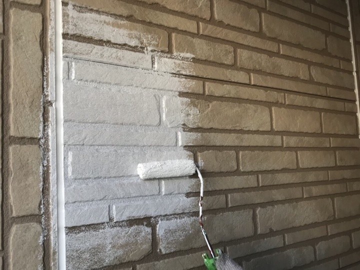 パーフェクトサーフで下塗り作業