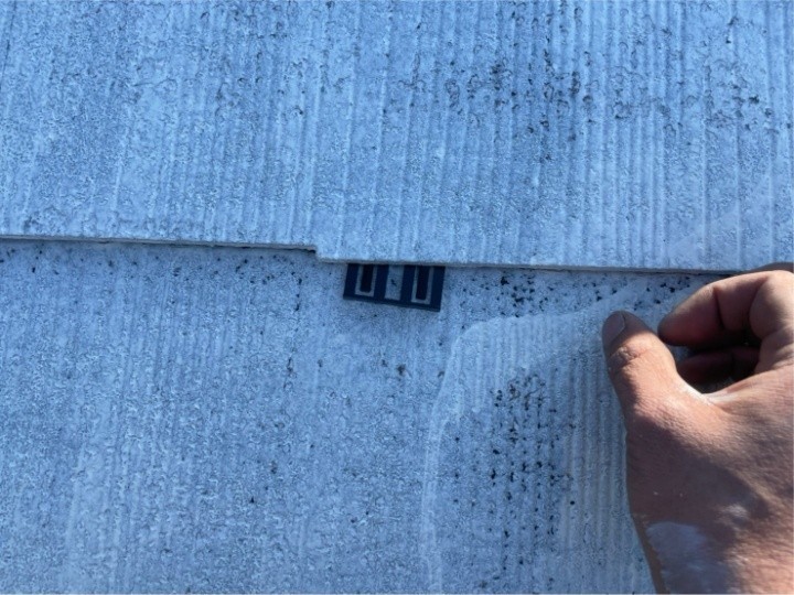 タスペーサー設置して縁切り