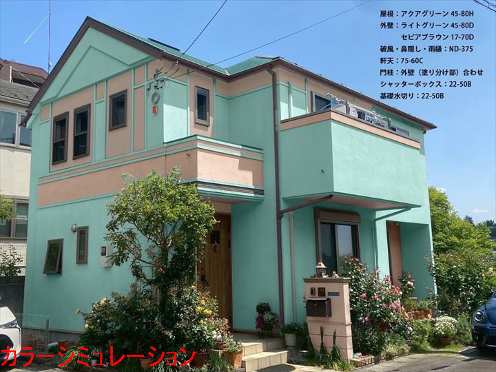 カラーシミュレーション