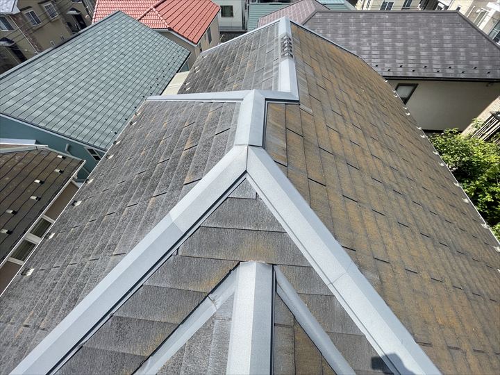 今までご自身では確認したことない屋根の上