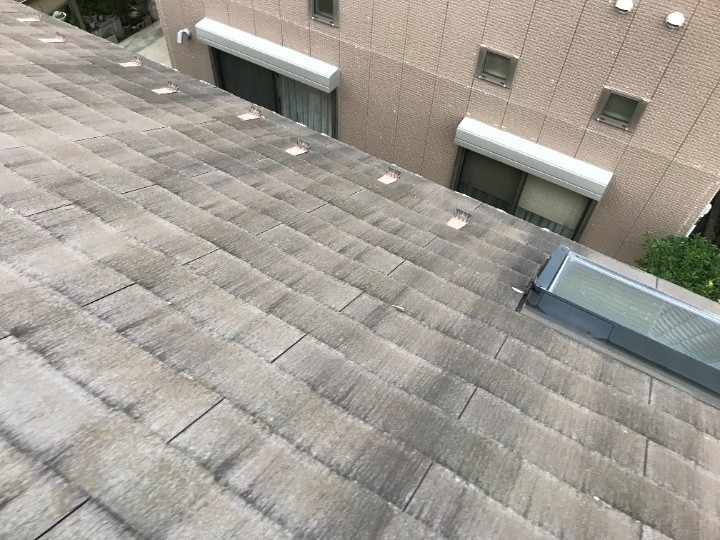 スレート屋根の点検