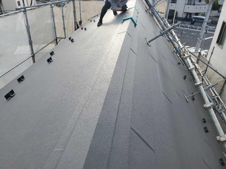 棟板金交換工事