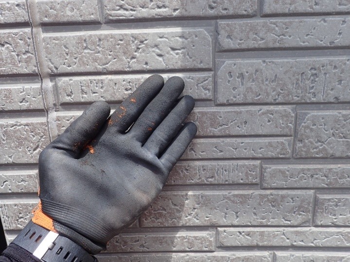 外壁がチョーキングが発生