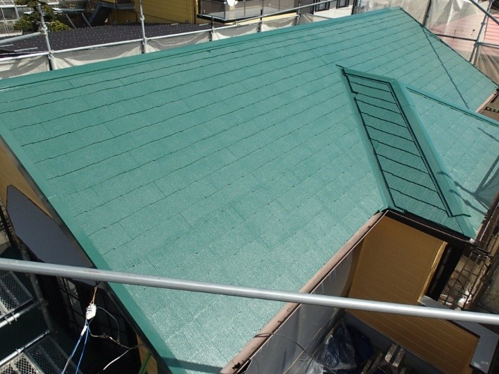 ファインパーフェクトベストで上塗り