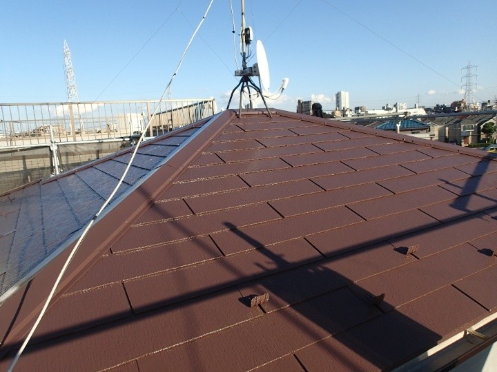 サーモアイSiを用いて「上塗り」