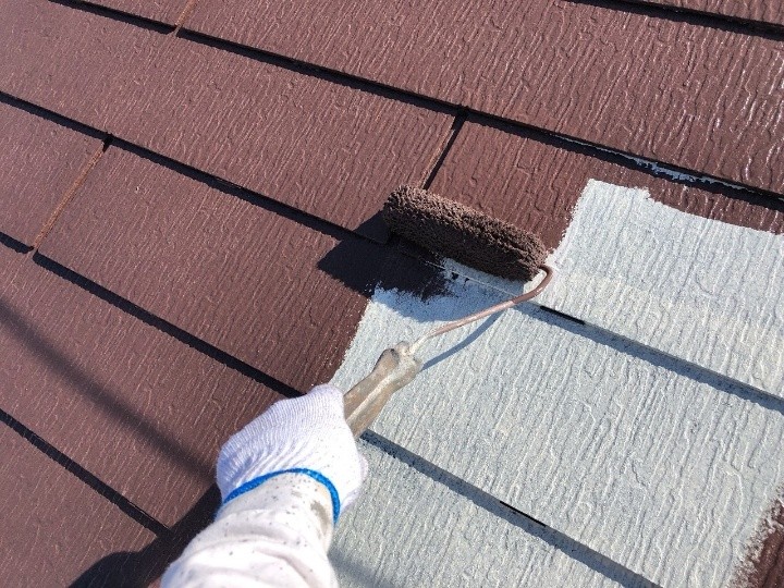 サーモアイSiを用いて「中塗り」