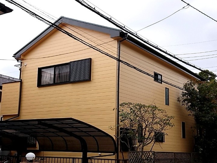 「屋根外壁」塗装工事が完工