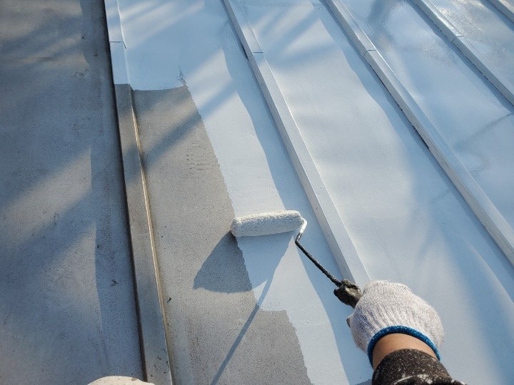 錆止め塗装作業