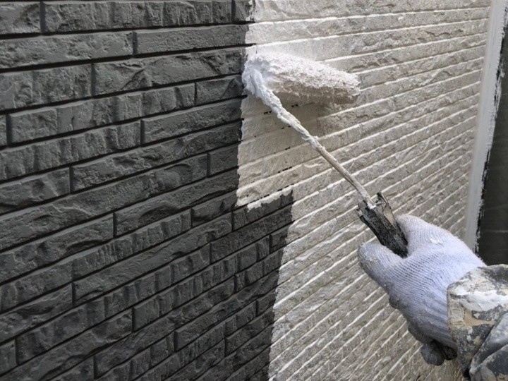 パーフェクトトップを使った外壁塗装工事