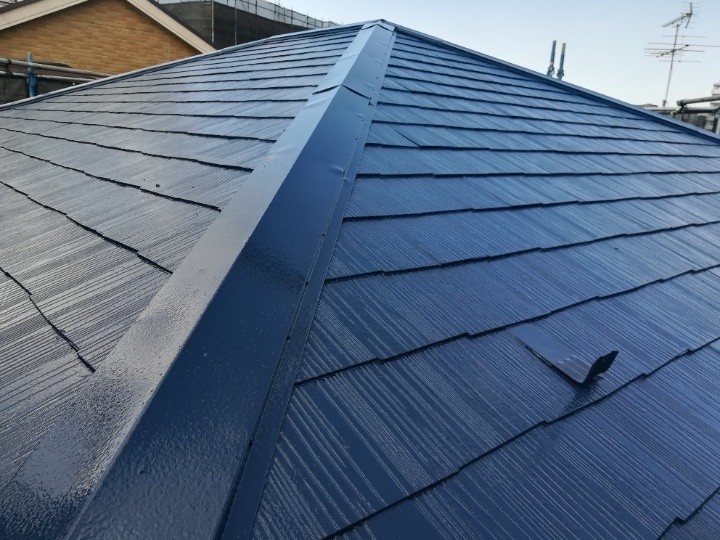 ファインパーフェクトベストで「上塗り」作業