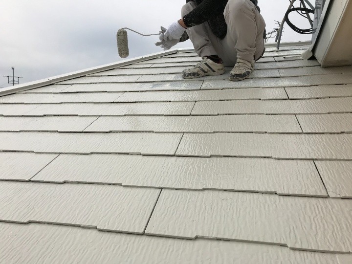 サーモアイSiを用いた中塗り