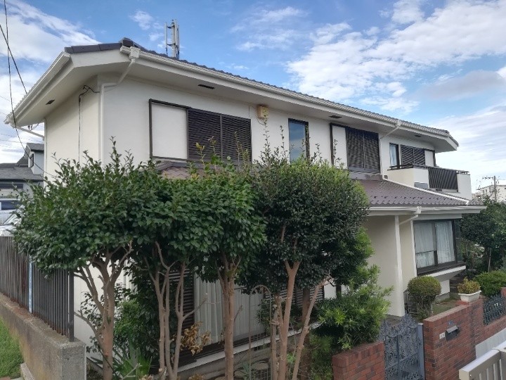 「屋根・外壁」塗装工事が完工