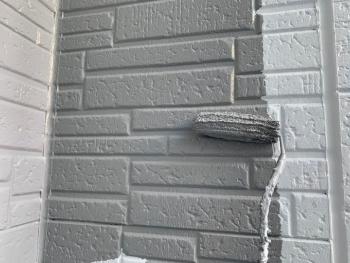 パーフェクトトップを用いて中塗り上塗り(一層・二層)