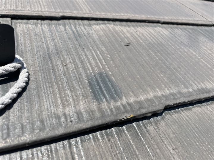 少し拭くと色が復活する