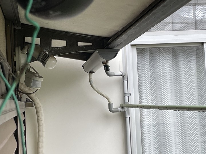 裏側には水は漏れていなさそうでした