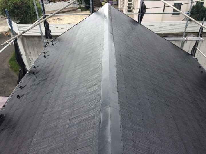 ファインパーフェクトベストで「上塗り」作業