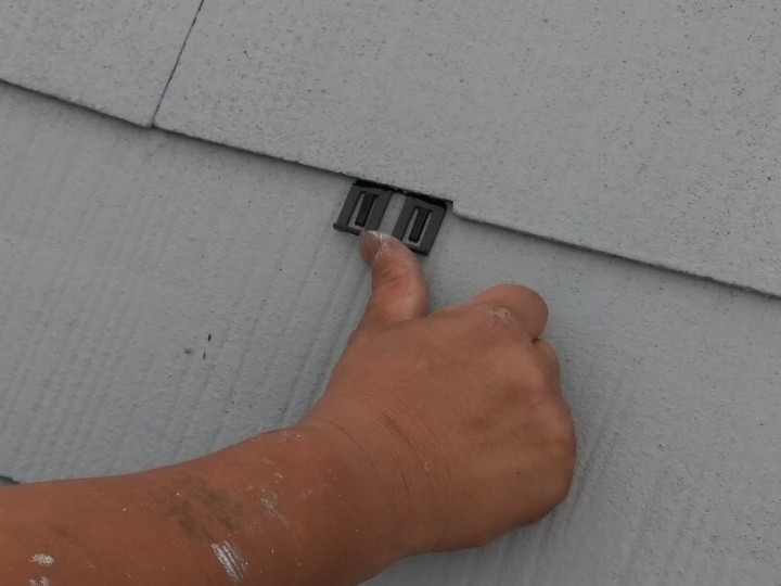 タスペーサーの設置