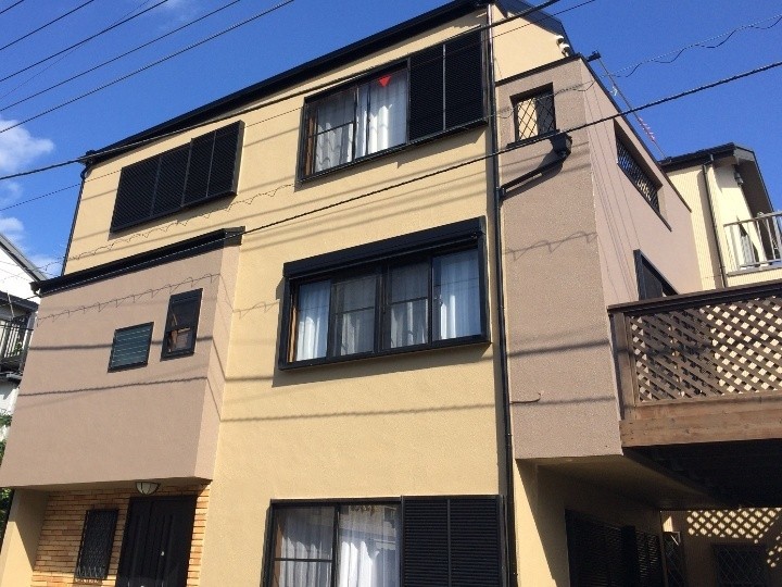 「屋根・外壁」塗装工事が完工