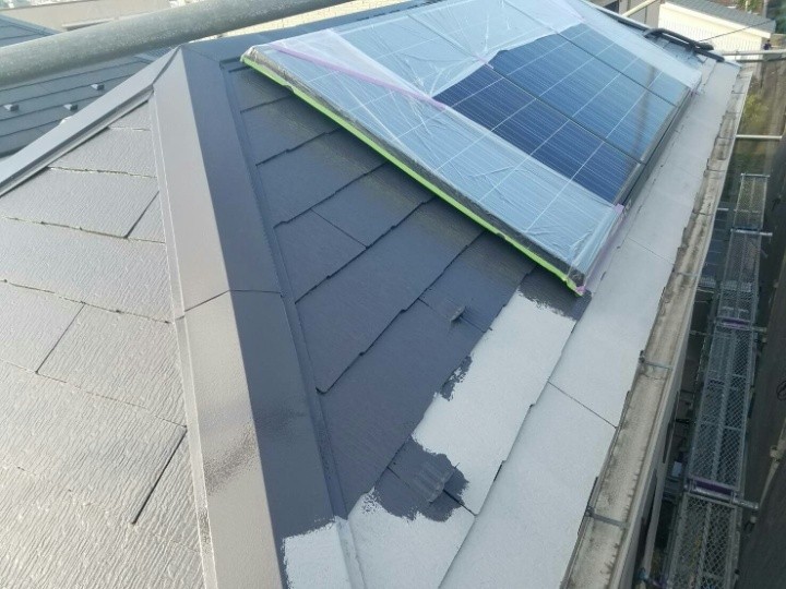 サーモアイ4Fで「中塗り」作業