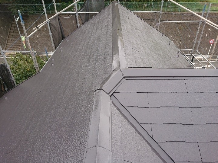 サーモアイSiで「上塗り」作業