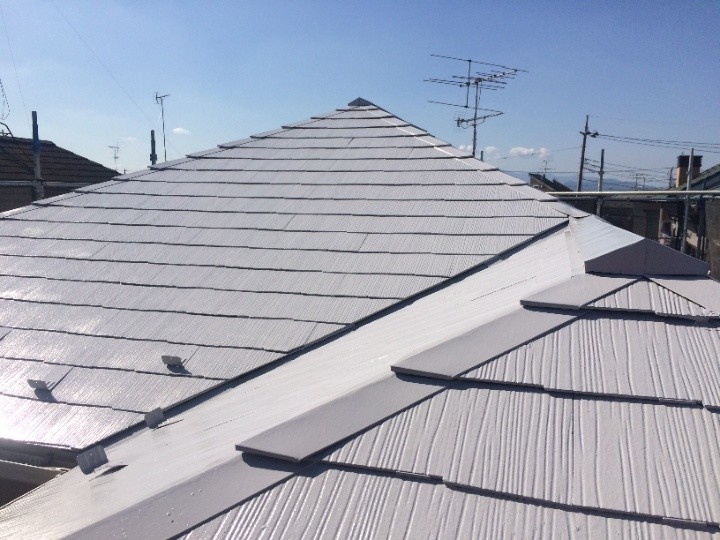 サーモアイＳiで「上塗り」作業