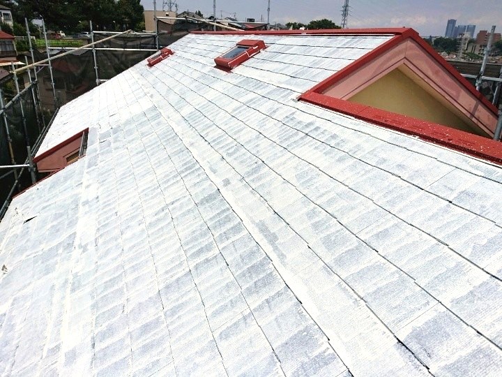 サーモアイシーラーで下塗り