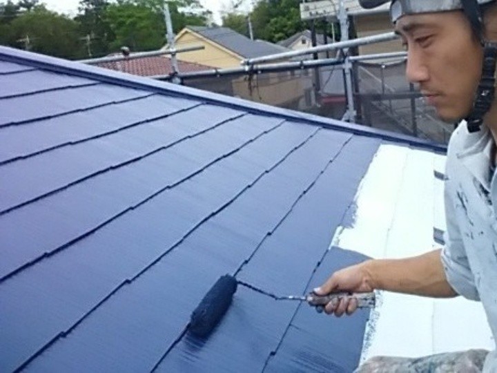 ファインパーフェクトベストで「中塗り」作業