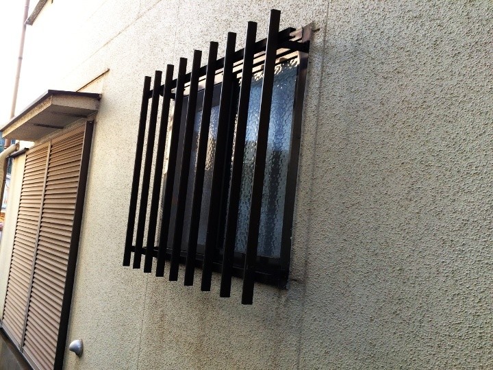 外壁は苔の繫殖や雨だれが発生