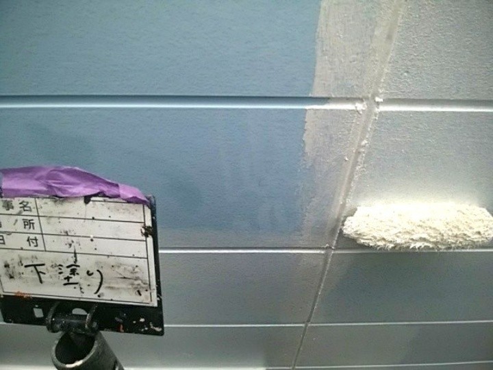 パーフェクトサーフで下塗り