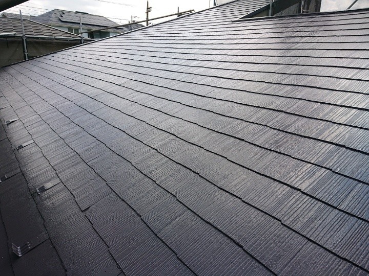 サーモアイSiで「上塗り」作業