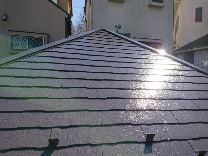 サーモアイSiで「上塗り」作業