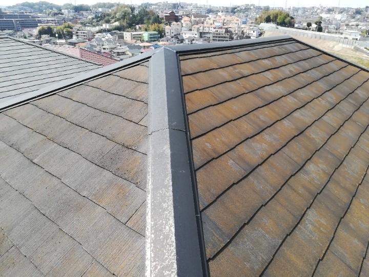 屋根材自体の劣化が確認