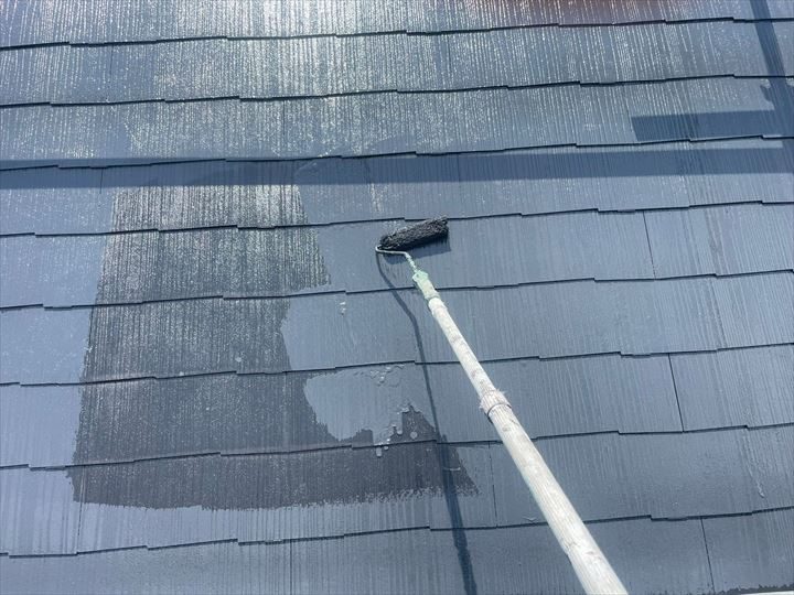 スレート屋根の塗装メンテナンス
