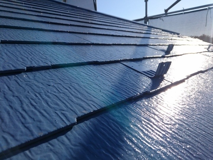 サーモアイSiで「上塗り」作業