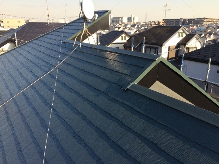 ファインパーフェクトベストで「上塗り」作業