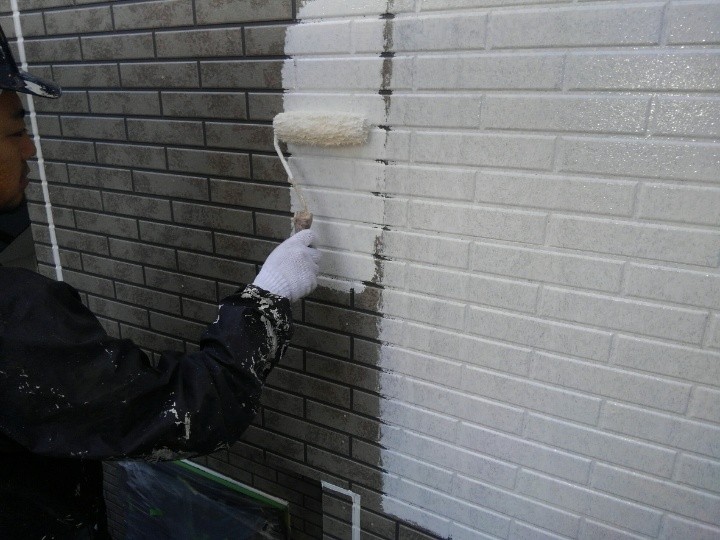 パーフェクトサーフで下塗り