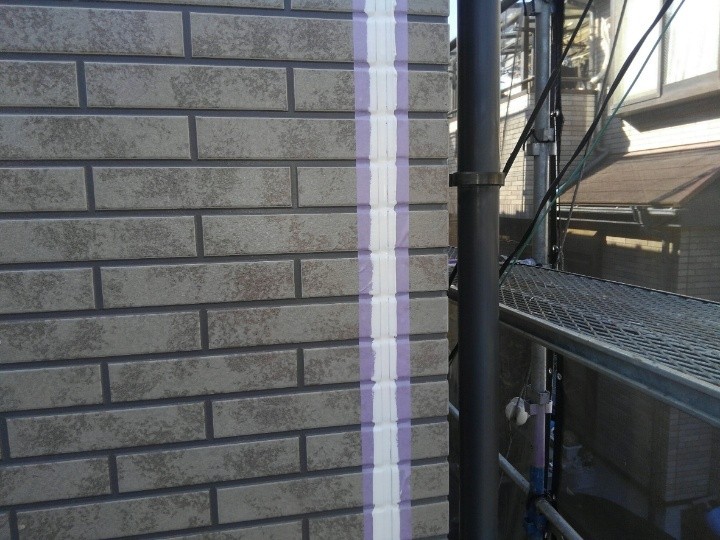 外壁のコーキング打ち替え