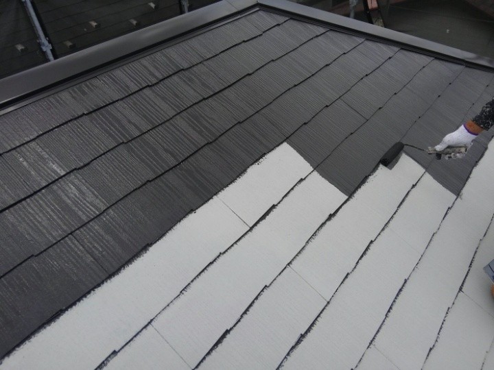 ファインパーフェクトベストで「中塗り」作業