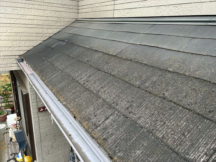 スレートの汚れ