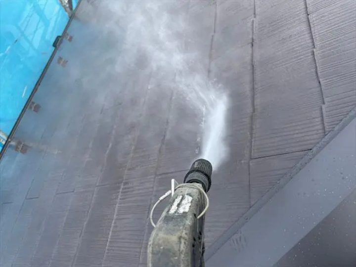 高圧洗浄による下地処理